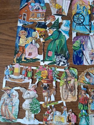 Cromos Troquelados Brillantes Cuentos