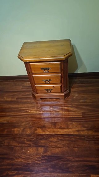 Dormitorio juvenil madera pino