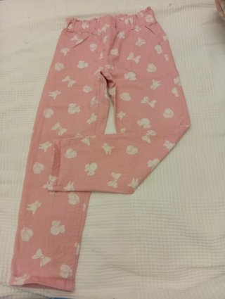 Lote 3 pantalones niña 6-7 años