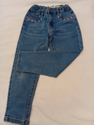 Lote 3 pantalones niña 6-7 años