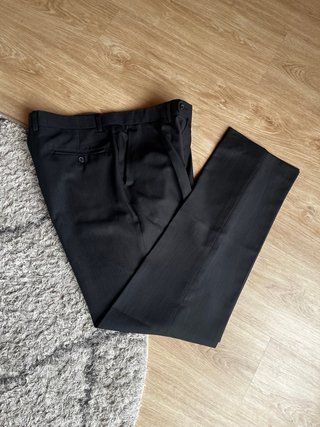 Pantalones de traje negros Talla L