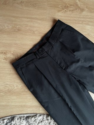 Pantalones de traje negros Talla L