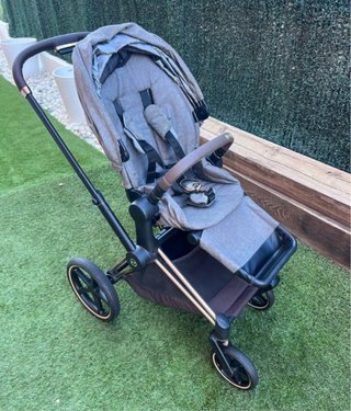 Cybex Priam Rose Gold Capazo + Silla y extras