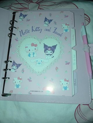 ( NUEVA ) Libreta Hello Kitty porta tarjetas