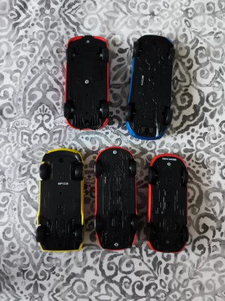 Lote 5 coches 10cm