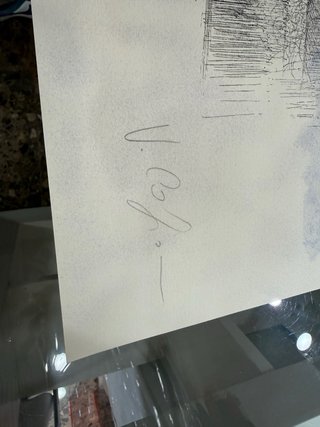 Serigrafía Vicente Colom - Prueba de Artista