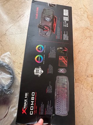XTRIKE ME Combo Teclado, Ratón, Auriculares