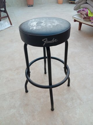 Taburete Fender Diseño Calavera