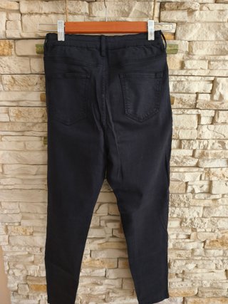 Jeans OVS Donna Vita Alta Neri Taglia 42