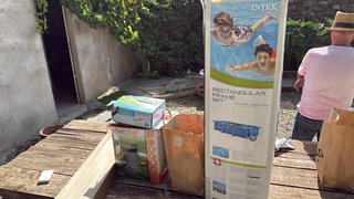 Piscina Intex Rectangular Azul