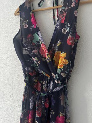 Mono largo estampado floral