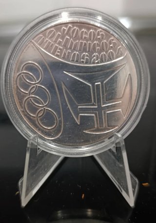 Portugal 10 Escudos 2004 Plata 27gr