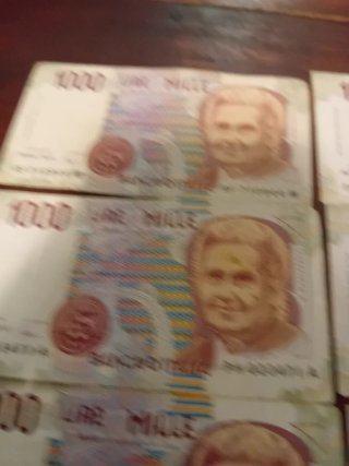 Set 6 Banconote 1000 Lire Collezionismo