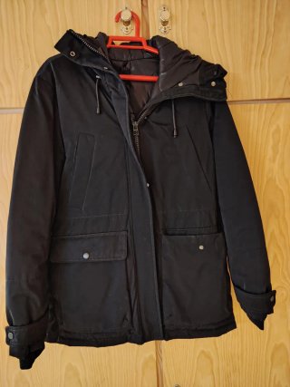 Parka / Chaquetón Negro Mujer