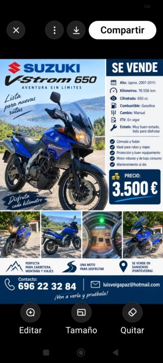 Suzuki V-Strom 650 Aventura