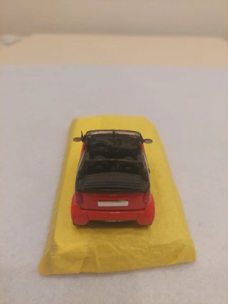 Modellino Smart Cabrio Rosso
