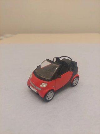 Modellino Smart Cabrio Rosso