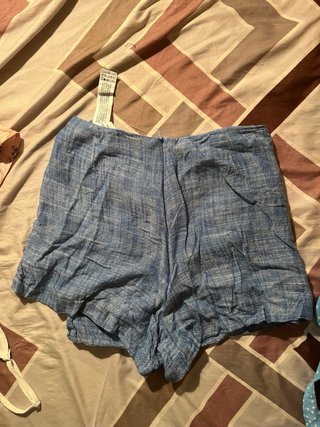 Falda pantalón Stradivarius azul Talla S