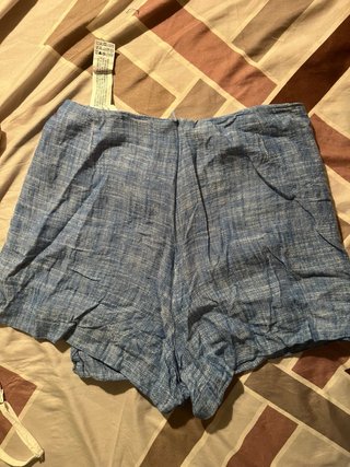 Falda pantalón Stradivarius azul Talla S