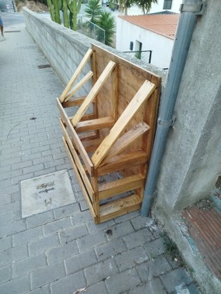 Jardineras de madera artesanales
