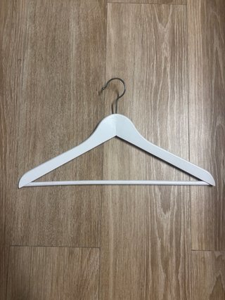 40 Perchas Blancas de Madera Ikea