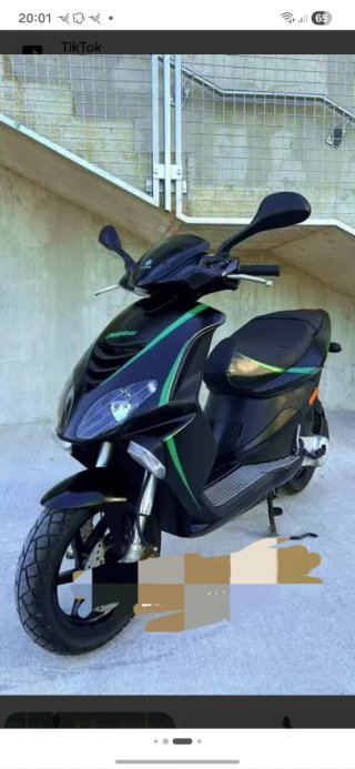 Piaggio NRG 2017 Negro/Verde