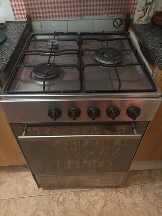 Cocina de gas 3 fuegos
