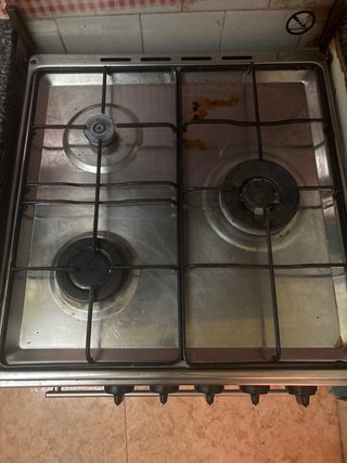 Cocina de gas 3 fuegos