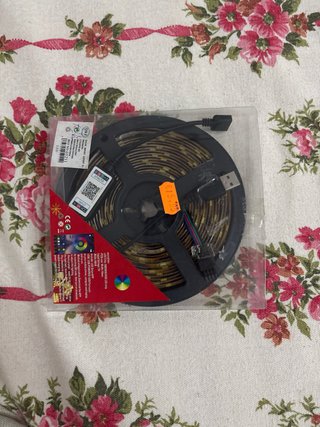 Tira LED RGB SMD5050 USB sin usar
