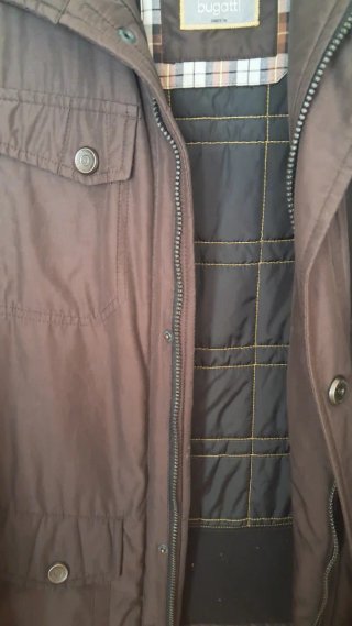 Cazadora Parka Caballero Bugatti Marrón