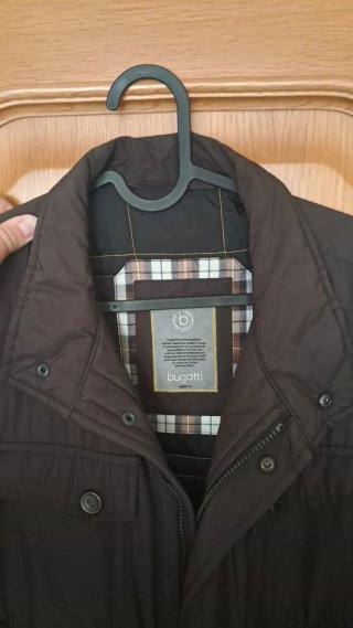 Cazadora Parka Caballero Bugatti Marrón