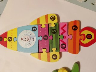 Rompecabezas de madera para niños