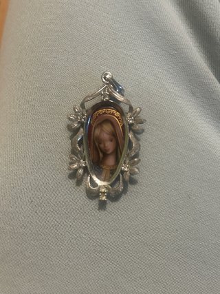 Medalla Virgen Plata y Oro