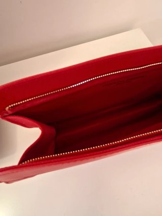 Neceser Carolina Herrera Rojo sin estrenar