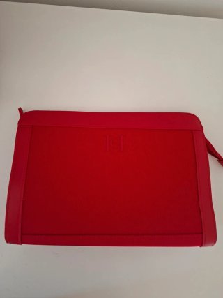 Neceser Carolina Herrera Rojo sin estrenar