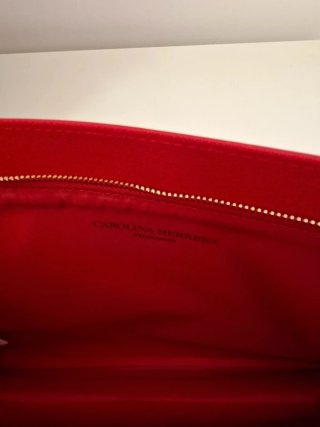 Neceser Carolina Herrera Rojo sin estrenar