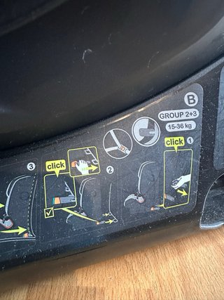 Silla coche Britax Römer - 9 meses a 12 años NUEVA