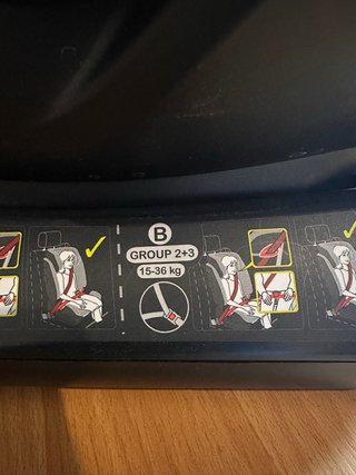 Silla coche Britax Römer - 9 meses a 12 años NUEVA