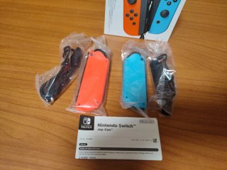 Nintendo Switch Joy-Con Rojo Neón y Azul Neón
