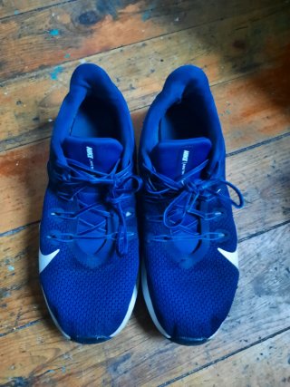 Zapatillas Nike Hombre Azul y Blanco