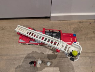 Camión Bomberos Playmobil con figuras