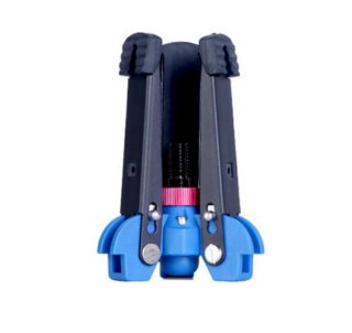 Trípode 3/8, 75mm alto tres patas de 110mm robusto