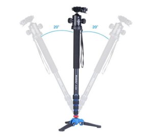 Trípode 3/8, 75mm alto tres patas de 110mm robusto