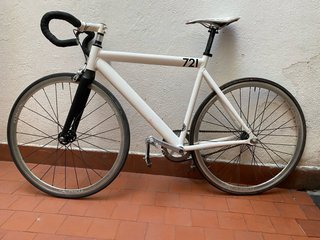 Bicicleta Piñón Fijo 721 Blanca