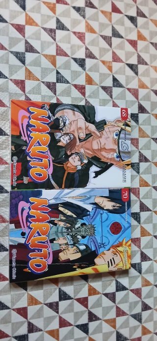 Lote 6 Mangas Naruto y Boruto