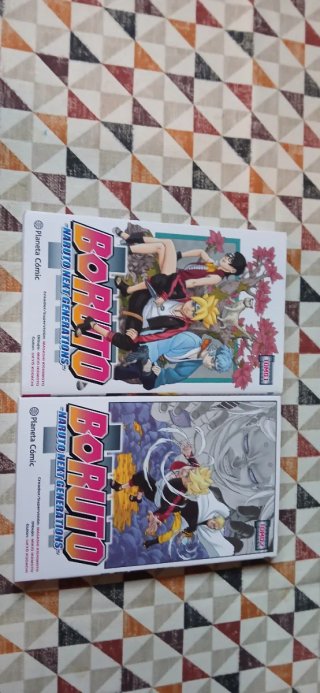 Lote 6 Mangas Naruto y Boruto