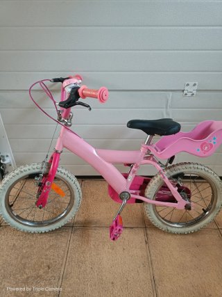 Bicicleta Niña Barbie Rosa