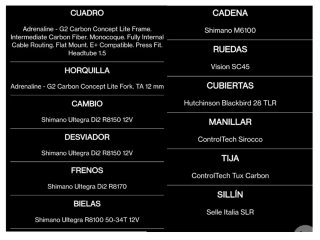 Bicicleta MMR Adrenalin Negra (Talla S)
