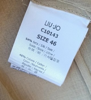 Camicia Liu Jo seta e cotone donna