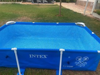 Piscina Intex + accesorios
